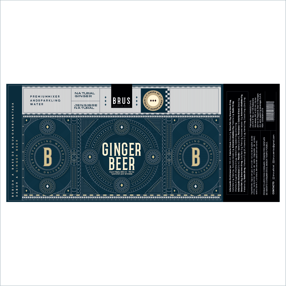Premium Mixer Ginger Beer